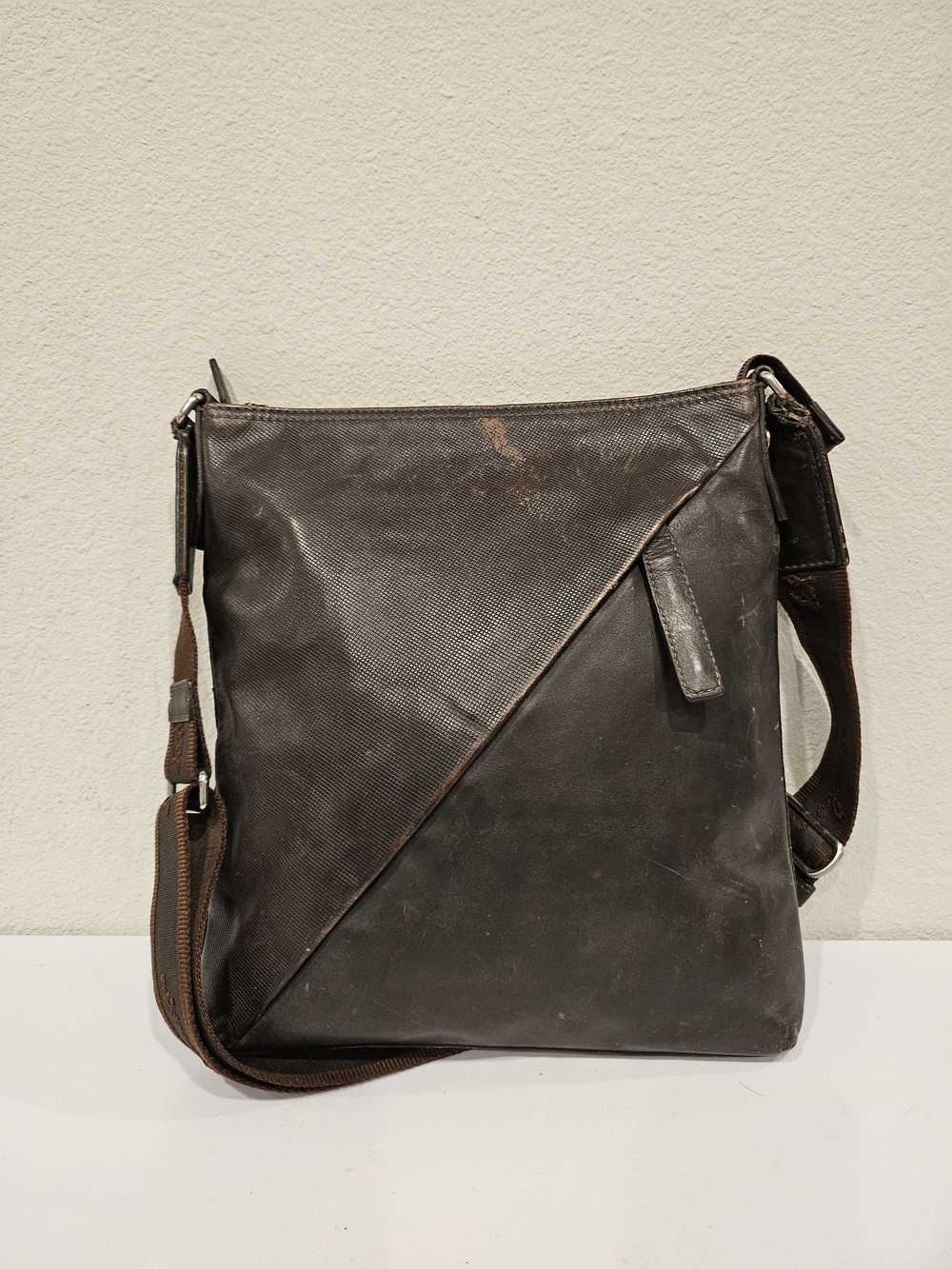 Salvatore Ferragamo Diagonal Flap Messenger Bag